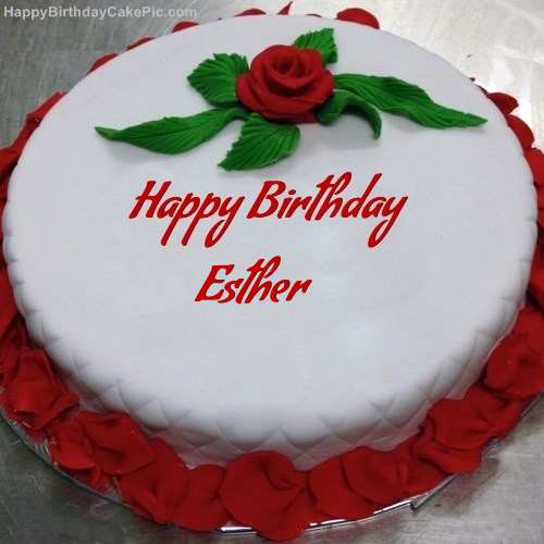 Image result for Birthday cake for Esther