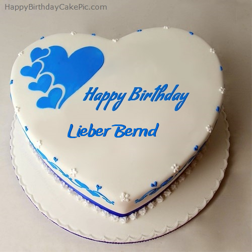 Happy Birthday Cake For Lieber Bernd