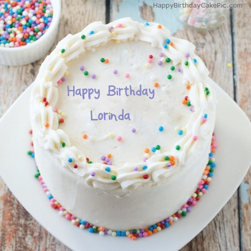 Image result for Birthday cake for Lorinda
