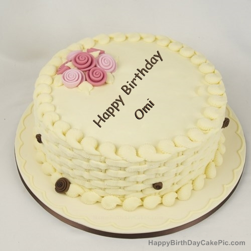 write name on Happy Birthday Cake for Girls