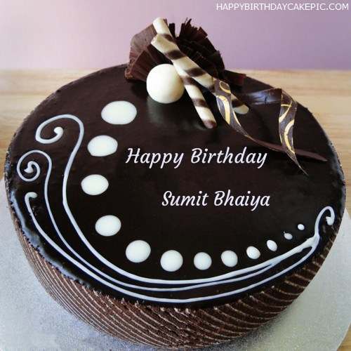 Candy Chocolate Cake For Sumit Bhaiya