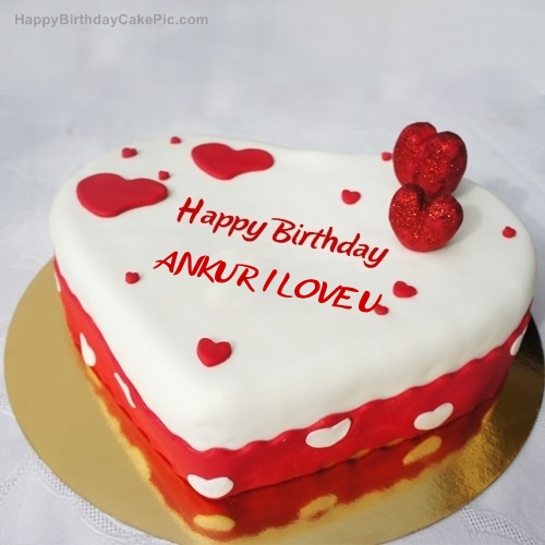 ❤️ Happy Birthday Cake for Girls For ANKUR SIR