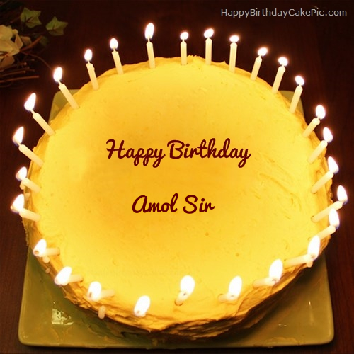 Amol Name Picture - Birthday Cake With Candles Free Download | Happy birthday  cakes, Birthday cake for husband, Birthday cake decorating