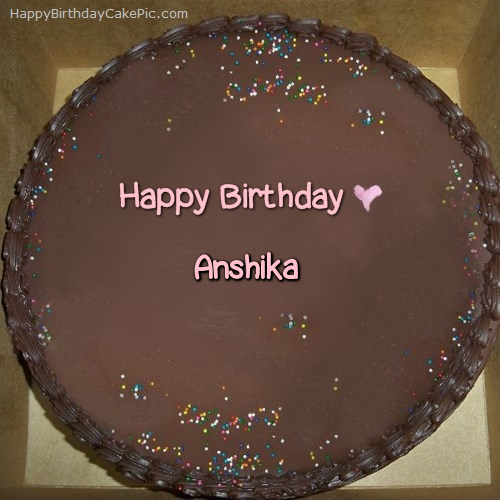 Anshika Happy Birthday Cakes Pics Gallery