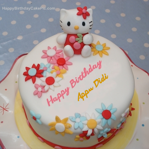 Hello Kitty Birthday Cake For Appu Didi