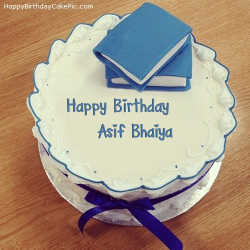 Books Birthday Cake For Asif Bhaiya Je bhaiya 29 je sais bhaiya 28. books birthday cake for asif bhaiya