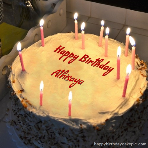 write name on Friends Birthday Cake