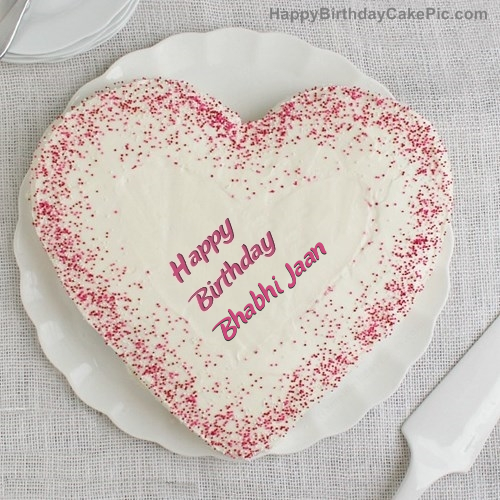 Sprinkle Birthday Cake For Bhabhi Jaan
