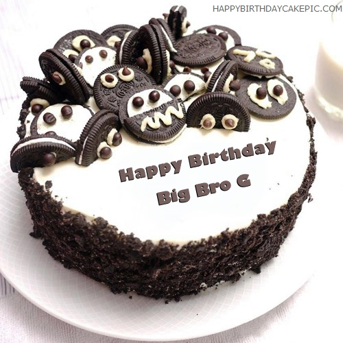 Happy Birthday Bro Cake - jaraCake
