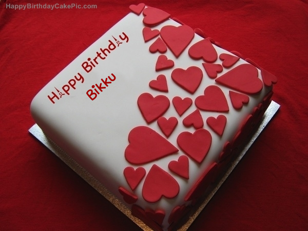 Birthday Wish Beautiful Cake For Bikku