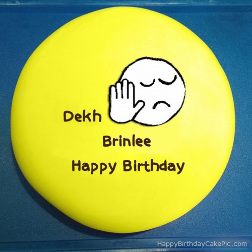 write name on Dekh Bhai Birthday Cake