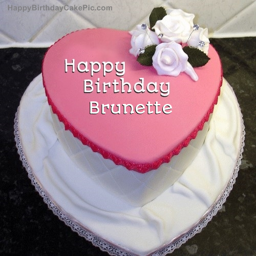 ️ Birthday Cake For Brunette