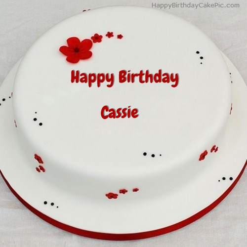 ️ Simple Birthday Cake For Cassie 