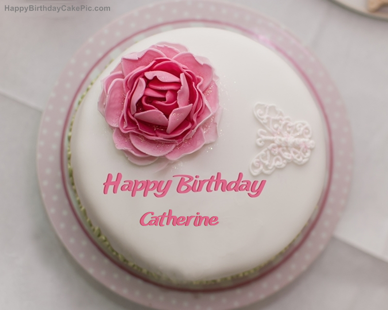 ️ Rose Birthday Cake For Catherine