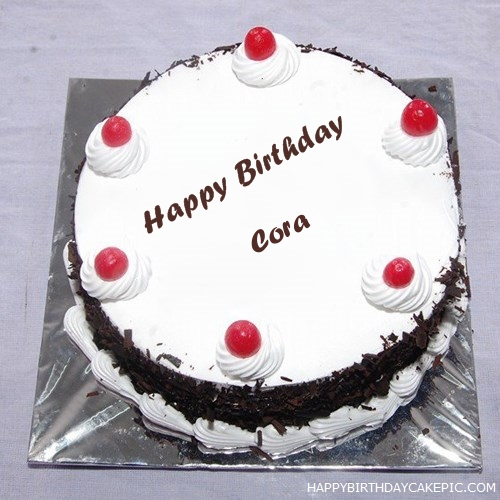 Black Forest Birthday Cake For Cora
