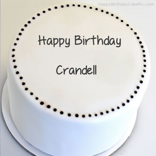 write name on Simple Round Cake