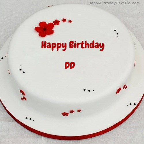 write name on Simple Birthday Cake