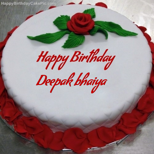 Birthday Cake Images With Name Deepak The Cake Boutique