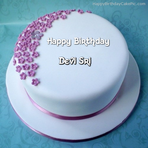 ❤️ Ice Cream Birthday Cake For Devi Sri
