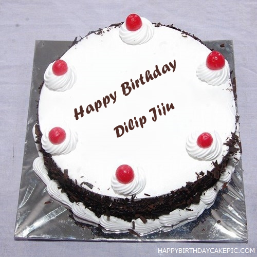 Black Forest Birthday Cake For Dilip Jiju