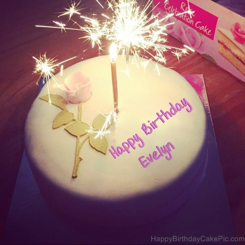 ️ Best Happy Birthday Cake For Lover For Evelyn