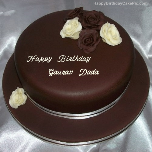❤️ Rose Chocolate Birthday Cake For Gaurav Dada