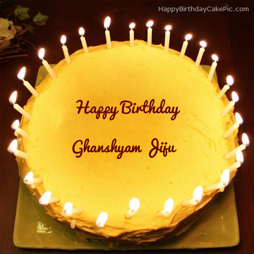 ❤️ Vanilla Birthday Cake For Ghanshyam bhai