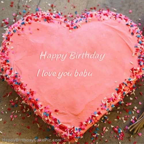 ❤️ Best Birthday Cake For I love you babu