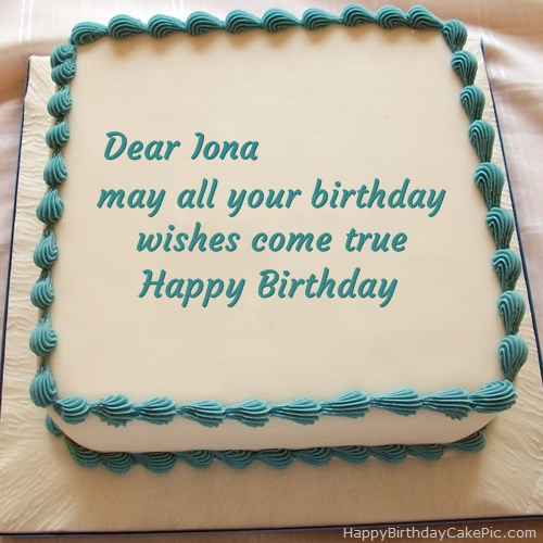 write name on Happy Birthday Cake