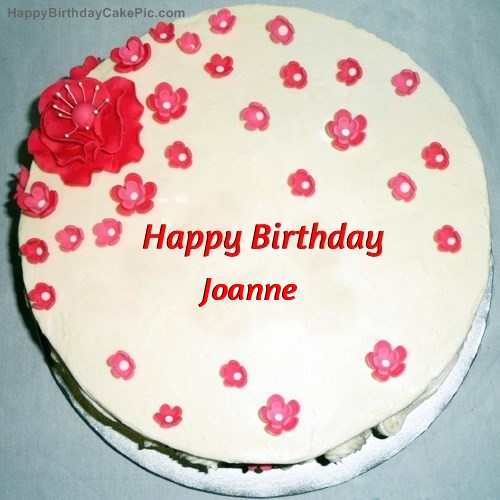 ️ Fondant Birthday Cake For Joanne