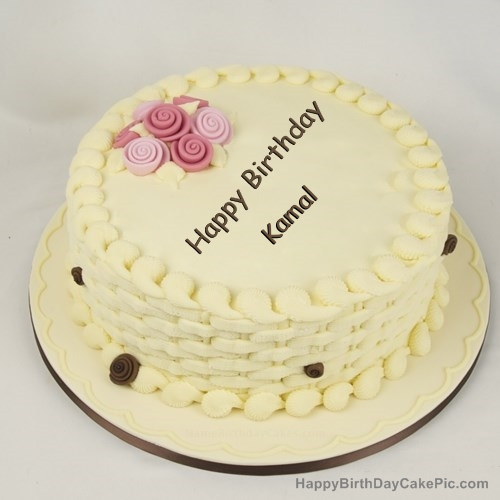 Happy Birthday, Kamal! Elegant cupcake with a sparkler. — Download on  Funimada.com