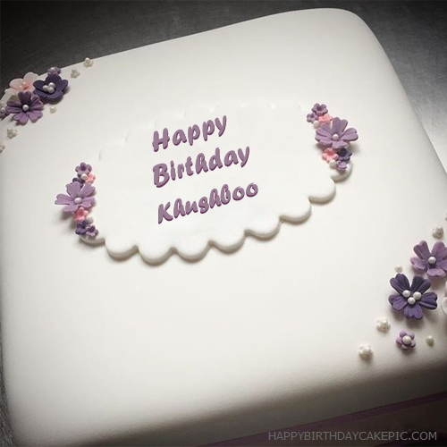 write name on Butter Birthday Cake