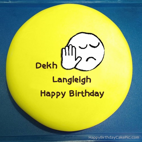 write name on Dekh Bhai Birthday Cake