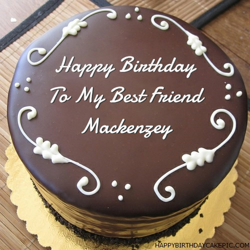 write name on Best Chocolate Birthday Cake