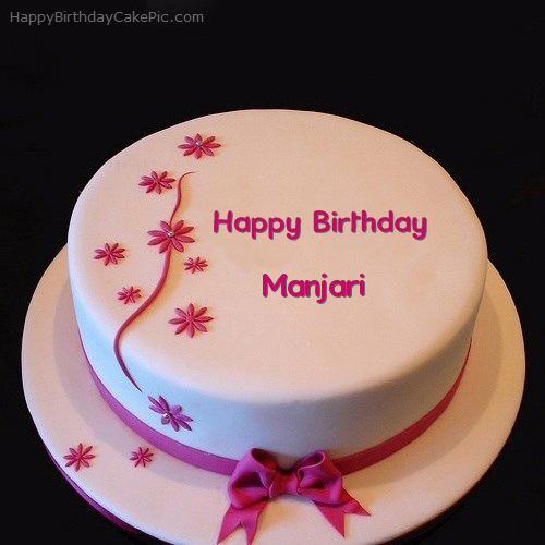 Happy Birthday Manjari Cakes, Cards, Wishes