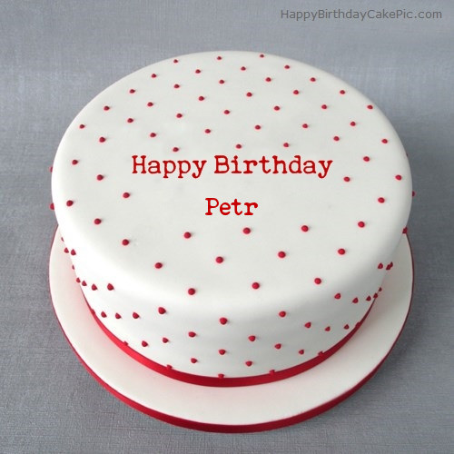 Polka Birthday Cake For Petr