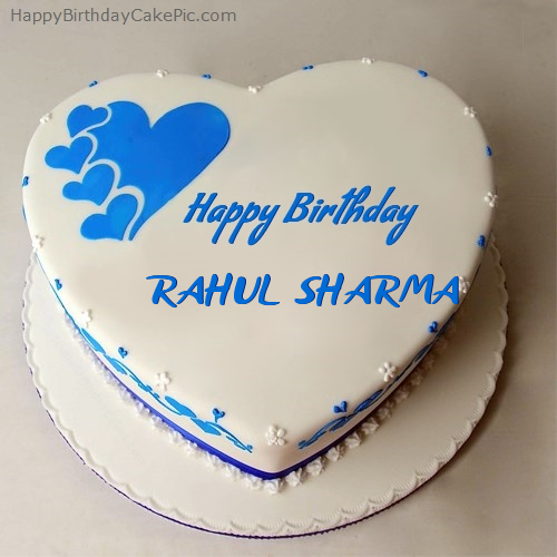 ❤️ Happy Birthday Cake For RAHUL+SHARMA