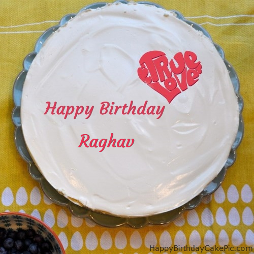 101+ HD Birthday Raghav Cake Images And shayari