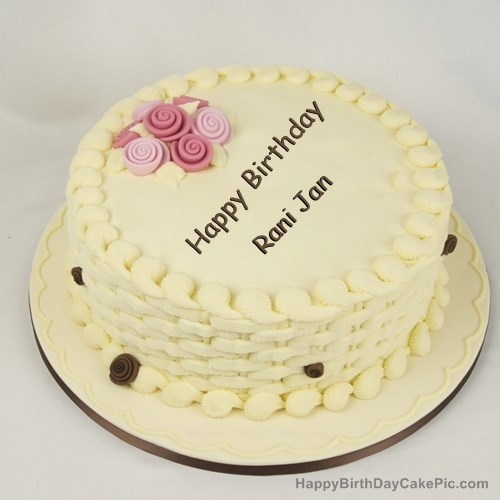 Yummy Tulip Happy Birthday Cake Name for Lover | Happy birthday cakes, Happy  birthday love cake, Birthday cake for wife