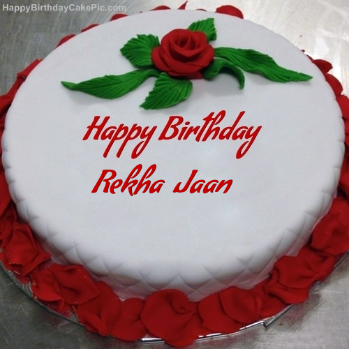100+ HD Happy Birthday Rekha Cake Images And Shayari