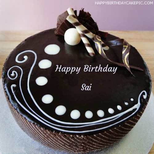 Happy Birthday Sai Song with Cake Images
