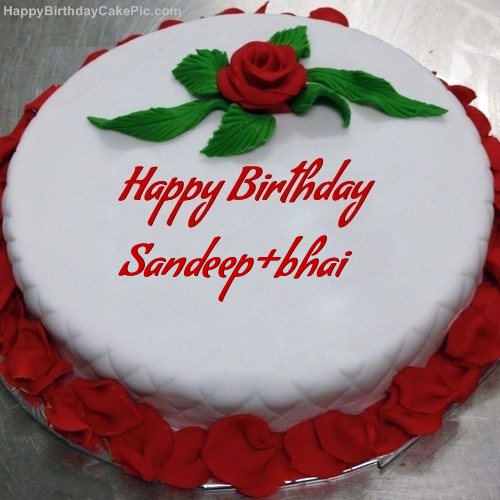 Happy Birthday Sandeep Cakes, Cards, Wishes | Happy birthday cake photo,  Happy birthday cake images, Birthday cake writing