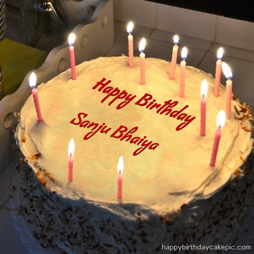 Friends Birthday Cake For Sanju Bhaiya Happy birthday, my lovely friend. friends birthday cake for sanju bhaiya