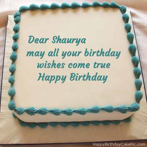 100 HD Happy Birthday Shourya Cake Images And Shayari