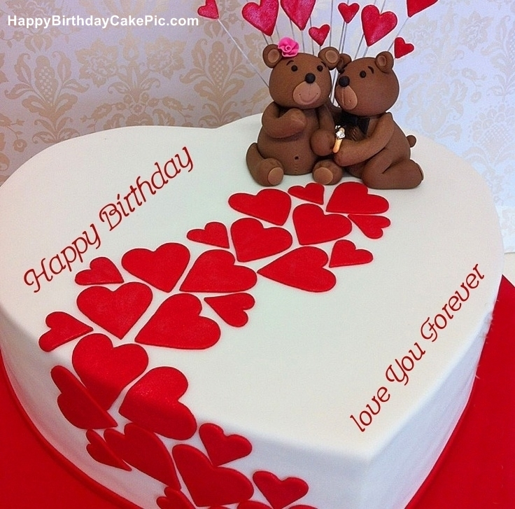 ❤️ Heart Birthday Wish Cake For Shweta(khushi)