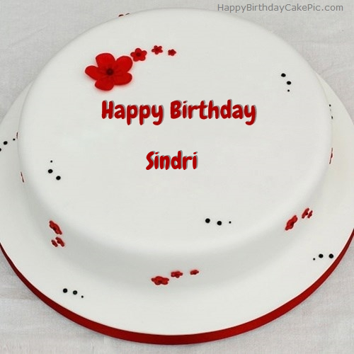 Simple Birthday Cake For Sindri