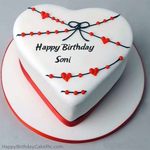 ❤️ Soni Happy Birthday Cakes photos