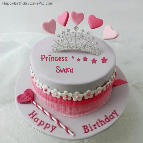 ❤️ Princess Birthday Cake For Swara