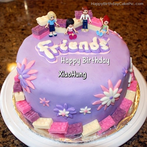 write name on Friendship Birthday Cake