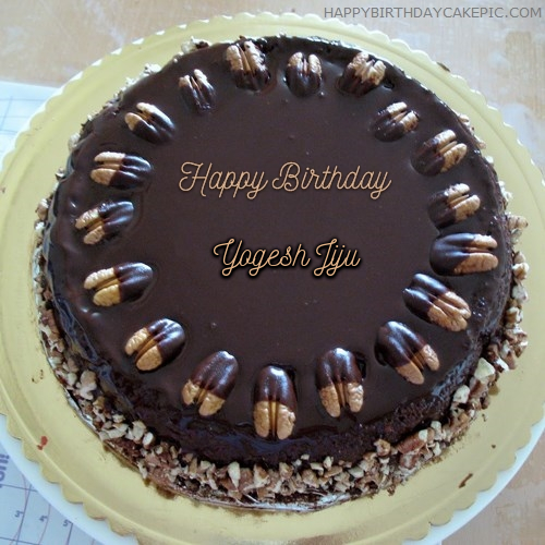 Nuts Birthday Cake For Yogesh Jiju